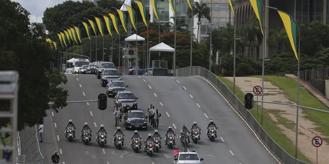Último ensaio para a posse do presidente eleito, Jair Bolsonaro.