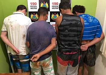 Em resposta rápida, polícia prende quadrilha suspeita de assalto a ônibus na BR-364