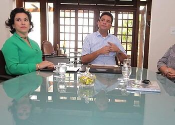 Gladson Cameli se reúne com procurada-geral do MP/AC e deputada federal eleita