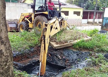 Equipes da Prefeitura monitoram bairros que apresentam situações críticas em dias de chuva forte