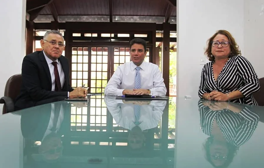 Governador Gladson Cameli se reúne com a presidência do TJ/AC