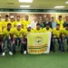 Elenco do Galvez visita Allianz Parque e emociona o goleiro Weverton, na academia