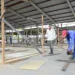 Prefeitura atua na limpeza e construção de abrigos no Parque de Exposições Wildy Viana