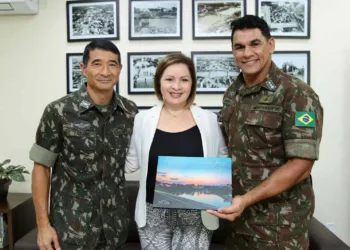 Prefeita Socorro Neri recebe visita do coordenador do Projeto Rondon