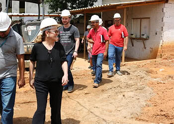 Presidente do TRE/AC visita as obras de construção da nova sede do Tribunal