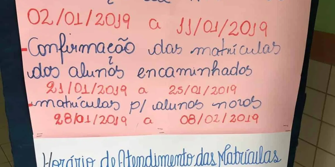 Renovação de matrículas nas escolas públicas estaduais do Acre estão abertas
