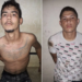 Assaltantes são presos após serem flagrados roubando e agredindo família no interior do AC — Foto Divulgação PM-AC