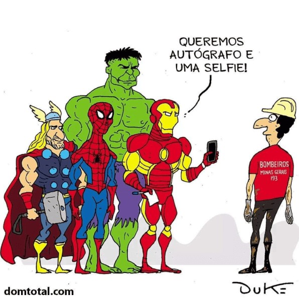 Os verdadeiros Heróis de Brumadinho, em MG