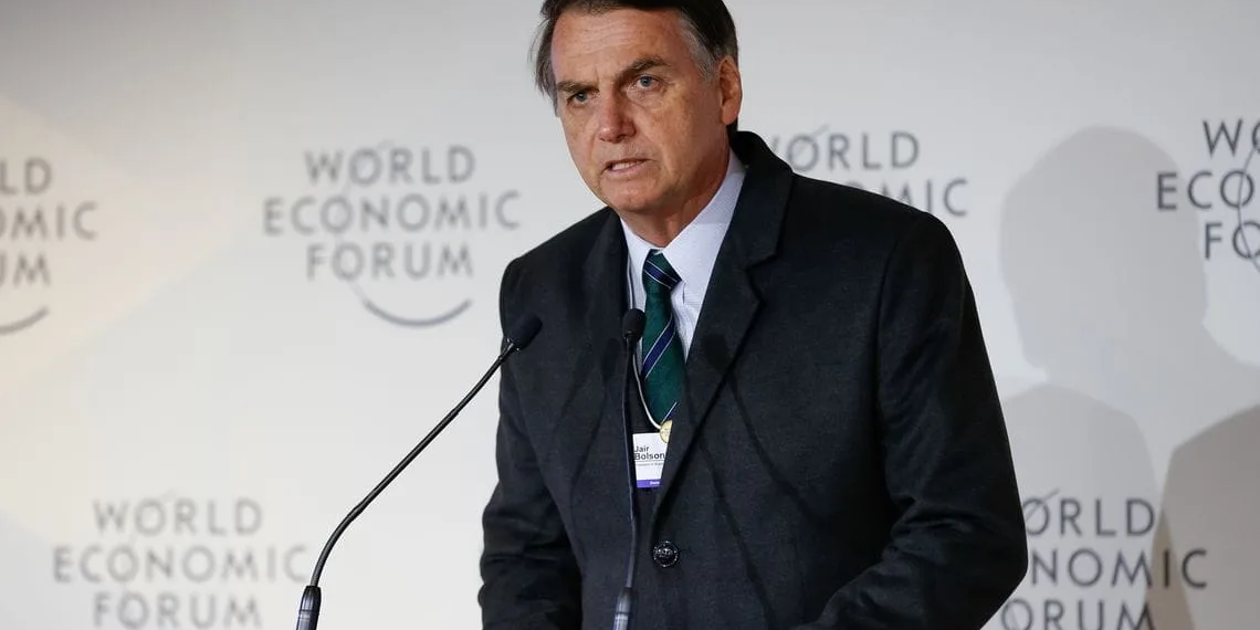 O Presidente da República, Jair Bolsonaro, durante Almoço de Trabalho, O  Futuro do Brasil