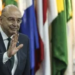 Novo ministro da Cidadania e Ação Social, Osmar Terra, durante solenidade de transmissão de cargo.
