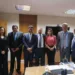 Governador Gladson Cameli, ao centro, com o ministro Paulo Guedes, e parte da bancada acreana em Brasília (Foto Fernanda Camargo Gabinete da senadora Mailza Gomes)