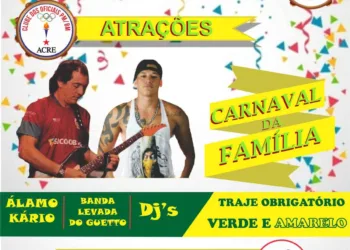 Imperador organiza Carnaval da Família com três dias de festa em Rio Branco