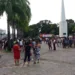 Protesto contra reforma da Previdência reúne trabalhadores em frente ao Palácio Rio Branco
