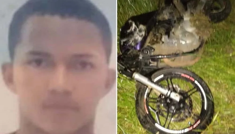 Jovem de 21 anos morre após bater moto durante racha no interior do Acre — Foto Divulgação PM-AC