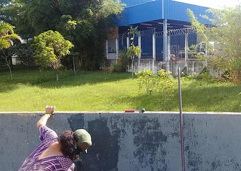 Voluntários fazem mutirão de limpeza em pontos críticos do Parque da Maternidade
