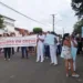 Mais de 50 servidores protestam - Foto Mazinho Rogério G1 AC