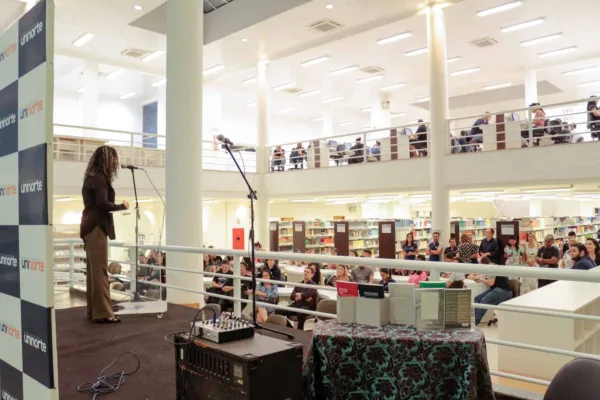 Centro Universitário Uninorte apresenta novidades da Biblioteca Dr. Pedro Martinello durante evento na última terça, 23