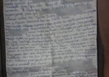 Carta que saiu de presídio ordena execução de 9 agentes