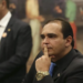 O relator da reforma da Previdência na CCJ da Câmara, deputado Marcelo Freitas, durante debate sobre a reforma com o ministro da Economia, Paulo Guedes, na Comissão de Constituição e Justiça (CCJ) da Câmara dos Deputados.