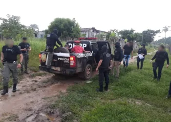 No AC, 15 são presos em operação para recapturar foragidos acusados de homicídio e feminicídio — Foto Divulgação Polícia Civil do Acre