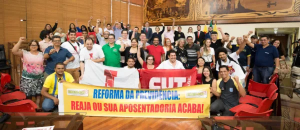 Deputados estaduais discutem reforma da Previdência na Aleac