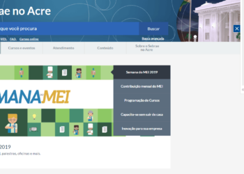 Portal do Sebrae no Acre oferece acessibilidade em Libras