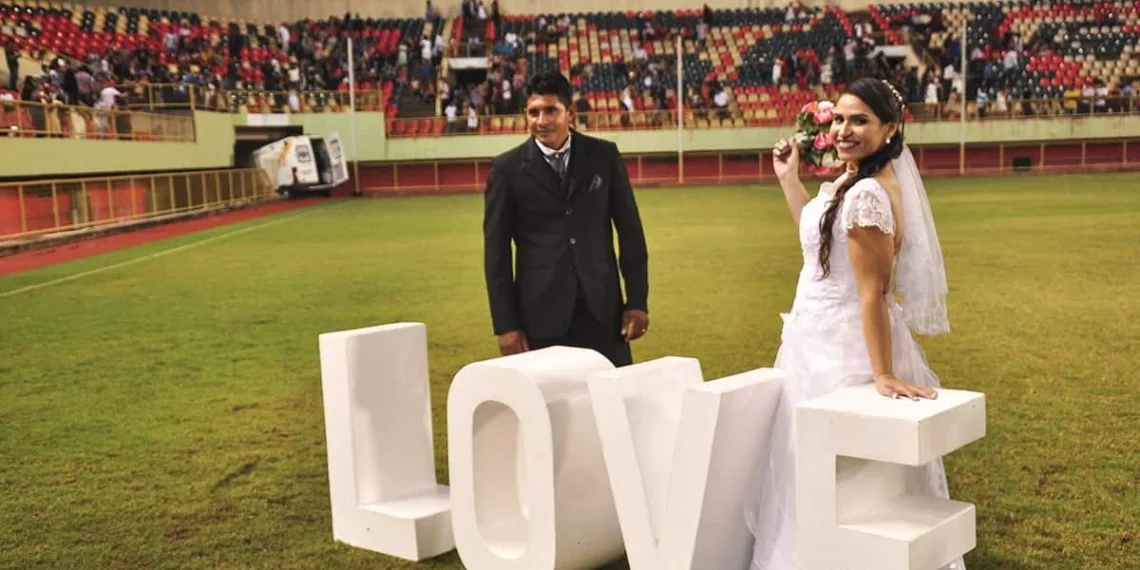 Casamento coletivo na Arena da Floresta abre 900 vagas para casais em Rio Branco