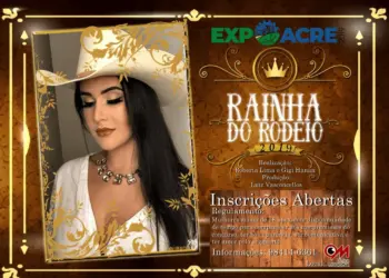 Inscrições para o Certame Rainha do Rodeio da Expoacre