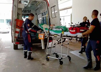 Bebê de oito meses, vítima de explosão em Cruzeiro, é transferido de avião para Rio Branco