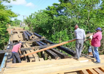 Prefeitura acelera obra de revitalização da ponte do Taquari