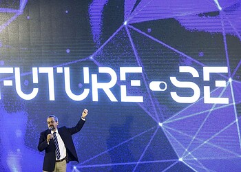 MEC quer criar fundo para financiar universidades federais 7 O ministro da Educação, Abraham Weintraub, durante apresentação do programa "Future-se".