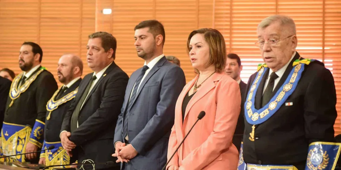  Prefeita Socorro Neri Participa de sessão solene na Aleac em homenagem ao Dia do Maçon