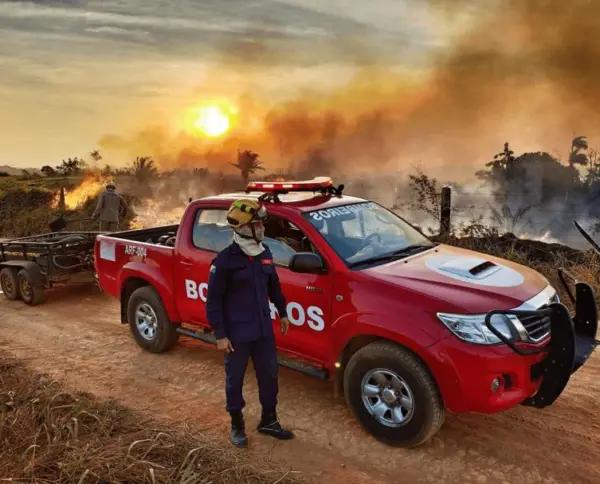 Número de incêndios ambientais cresce 200% em agosto na Capital