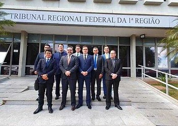 Membros da CPI da Energia se reúnem com presidente do TRF1 em Brasília