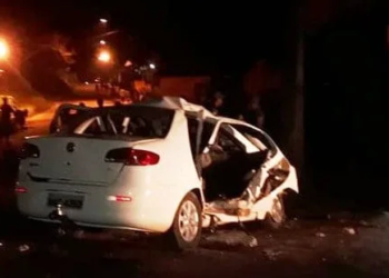 Adolescente morre e outros quatro ficam feridos em acidente no interior