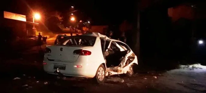 Adolescente morre e outros quatro ficam feridos em acidente no interior