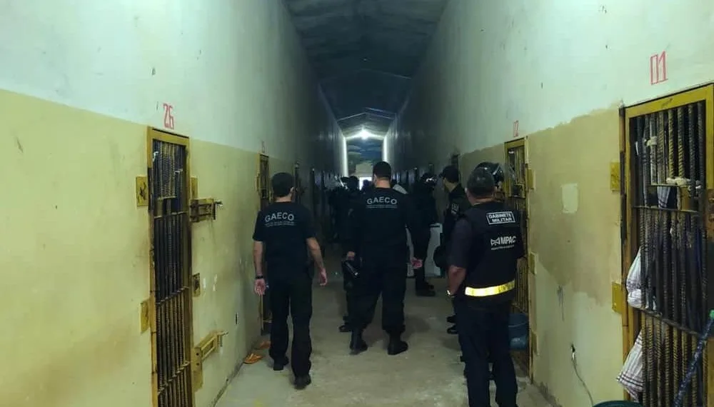 Operação do MP tenta identificar chefes de facções que atuam dentro de presídio 