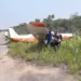 Em menos de 5 dias, mais um avião perde trem de pouso ao cair em buraco em pista em Marechal Thaumaturgo