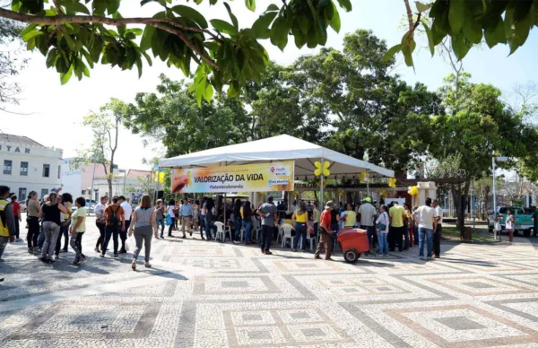 Prefeitura realiza ação de conscientização sobre a prevenção ao suicídio