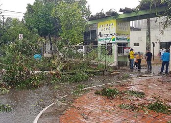 Temporal causa prejuízos em Rio Branco
