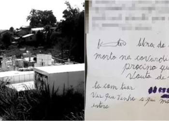 Após corpo encontrado em cemitério, coveiro acha carta com ameaça: “você é o próximo”