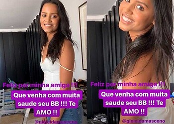 Após confirmar gravidez, Gleici volta atrás e diz que foi pegadinha de blogueiro