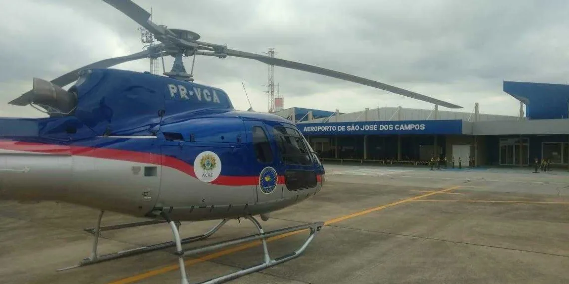 Novo helicóptero do governo chega ao Acre nesta quinta