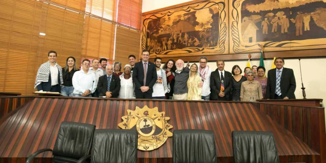 Aleac realiza sessão temática em alusão ao Dia da Solidariedade ao Povo Palestino