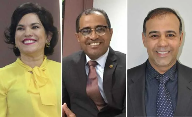 Katia Rejane, Cosmo Lima e Carlos Maia compõem lista tríplice para chefe do MP