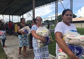 LBV entrega 300 cestas básicas para famílias carentes em Rio Branco
