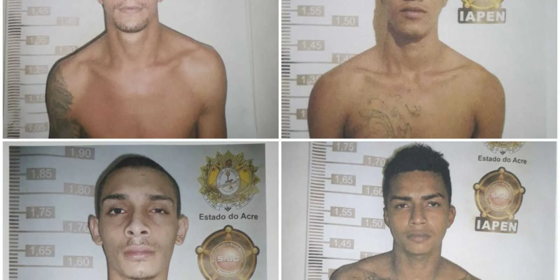 Quatro presos fazem buraco em cela e fogem de penitenciária