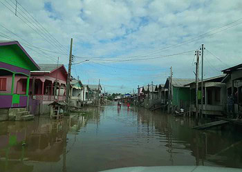 Enchente de rio no interior do Acre já atinge mais de mil residências