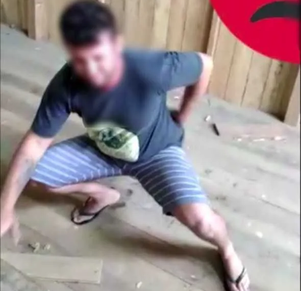 Homem é punido pelo CV com várias ripadas após roubar bicicleta