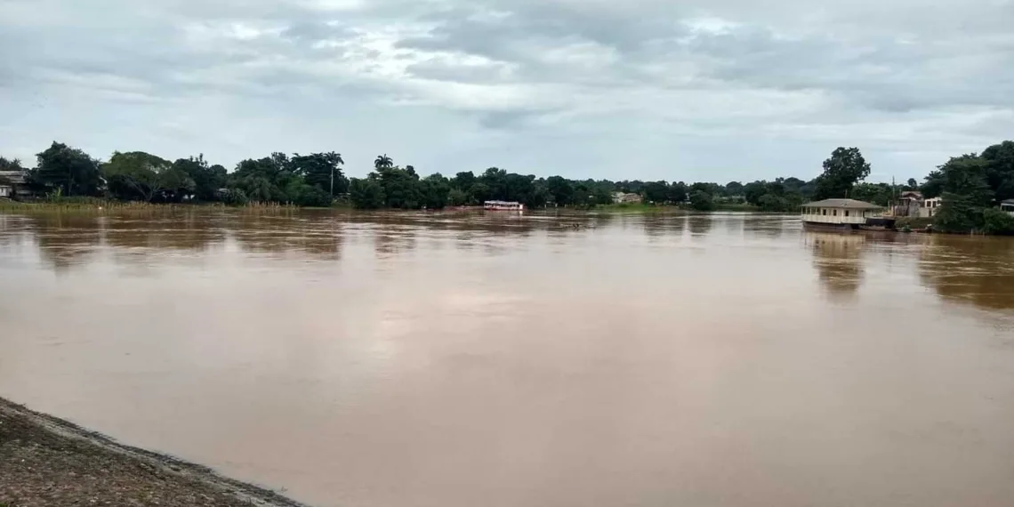 Rio Acre baixa quase 2 metros em 24 horas — Foto Quésia Melo Rede Amazônica